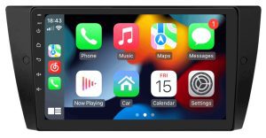 BMW 3 E90 E91 E92 E93 (2004-2013) 9″-os kijelzővel magyar menüs Android GPS navigációs autórádió gyári helyére