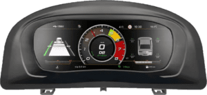 VW Caddy (2003-2016) digitális kilométeróra csoport 10,25