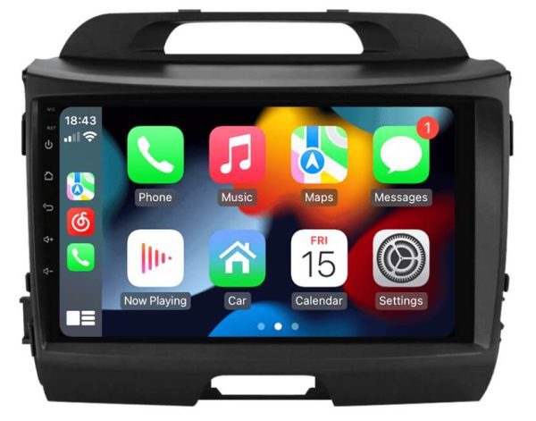 KIA Sportage (2011-2016) 9″ magyar menüs GPS Android autórádió gyári helyére