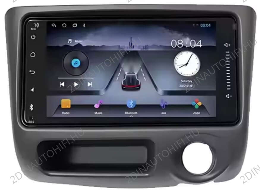 Toyota Yaris (1999-2005) 7"-os kijelzős magyar Android rendszerrel GPS Wifi Bluetooth