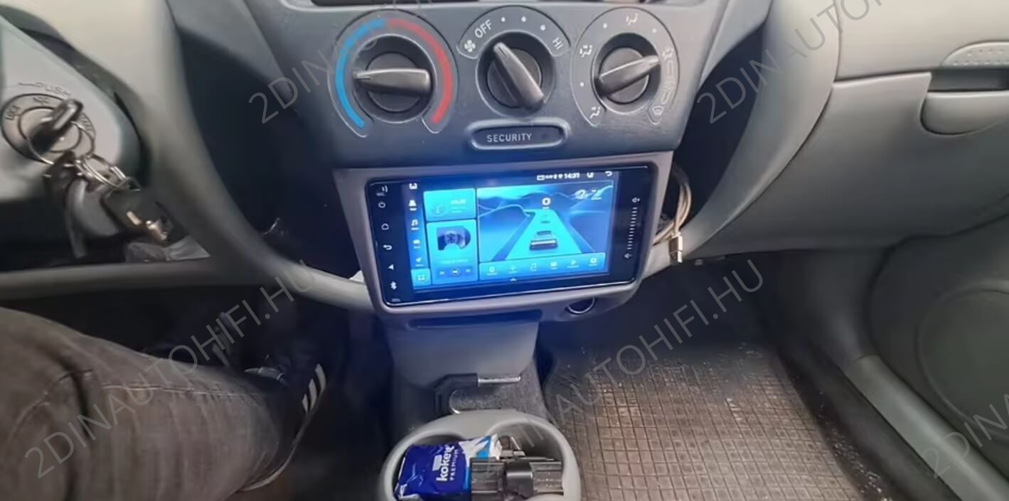 Toyota Yaris (1999-2005) 7"-os kijelzős magyar Android rendszerrel GPS Wifi Bluetooth - Image 4